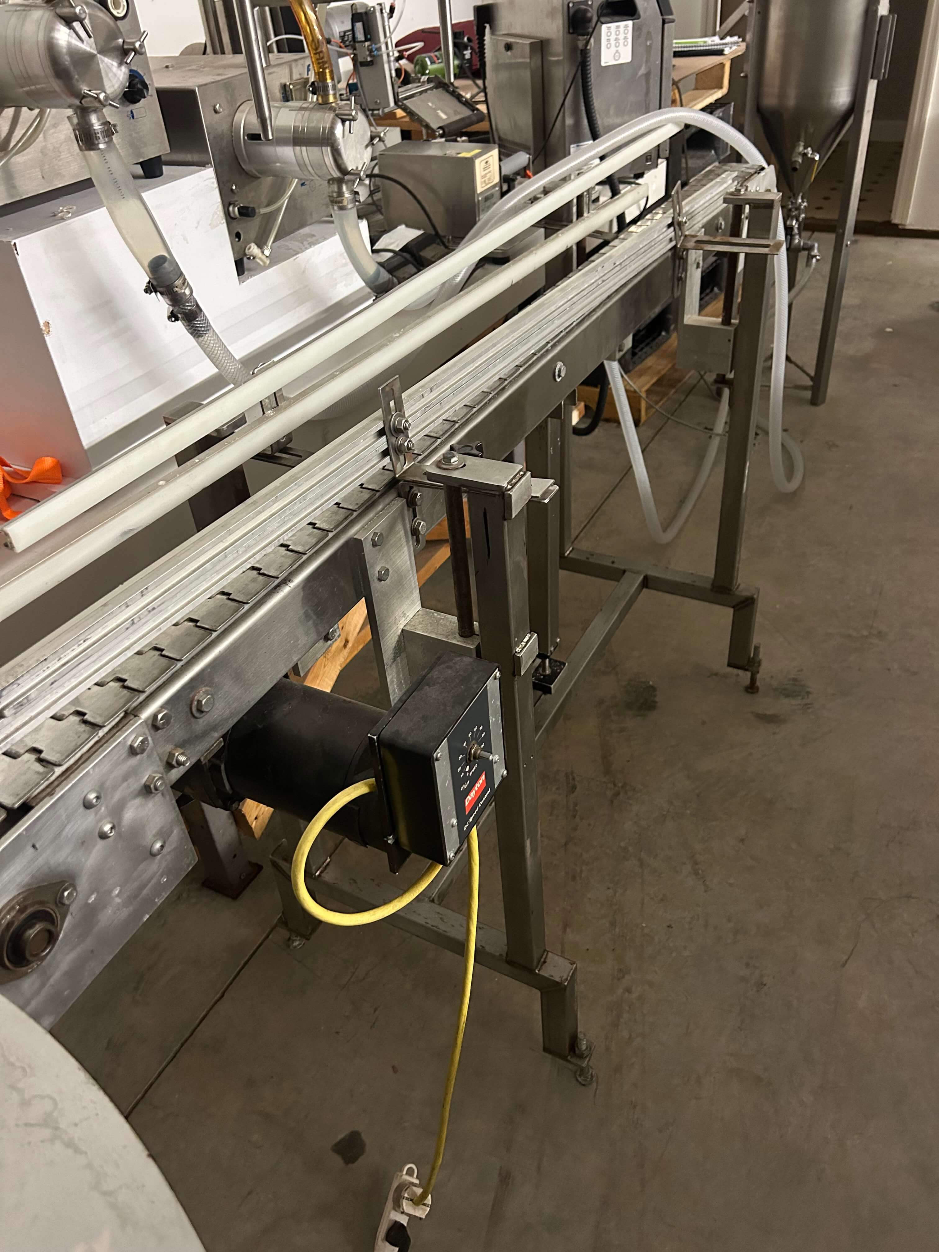 77 inch Stainless Steel Table Top Conveyor