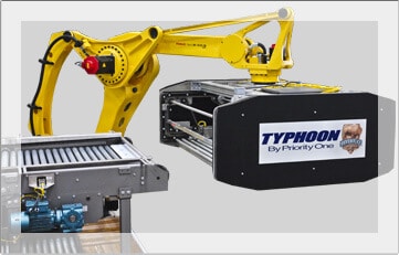 Priority One Robotic Case Palletizer