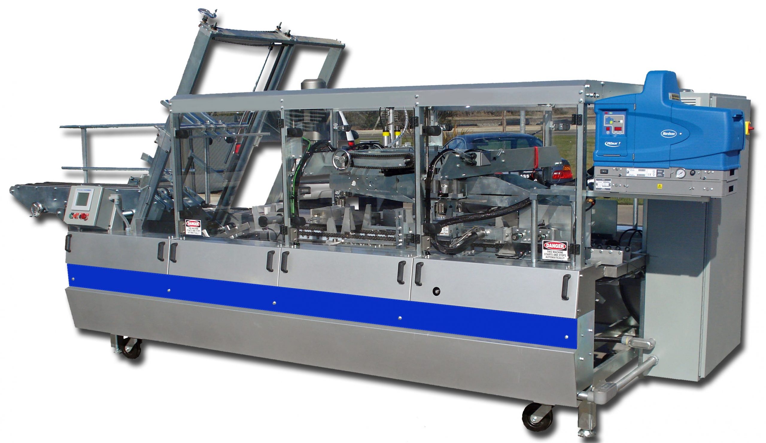 Design Machine and Manufacturing Intermittent Motion Case Packer and Tray Packer
