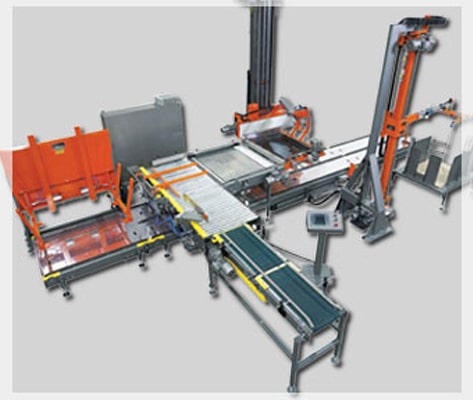 Priority One Mini Low Level Case Palletizer