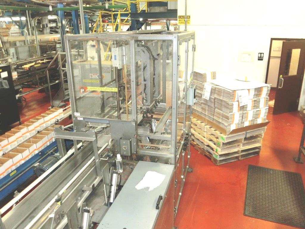 Pearson Carrier Erector/Stuffer Line