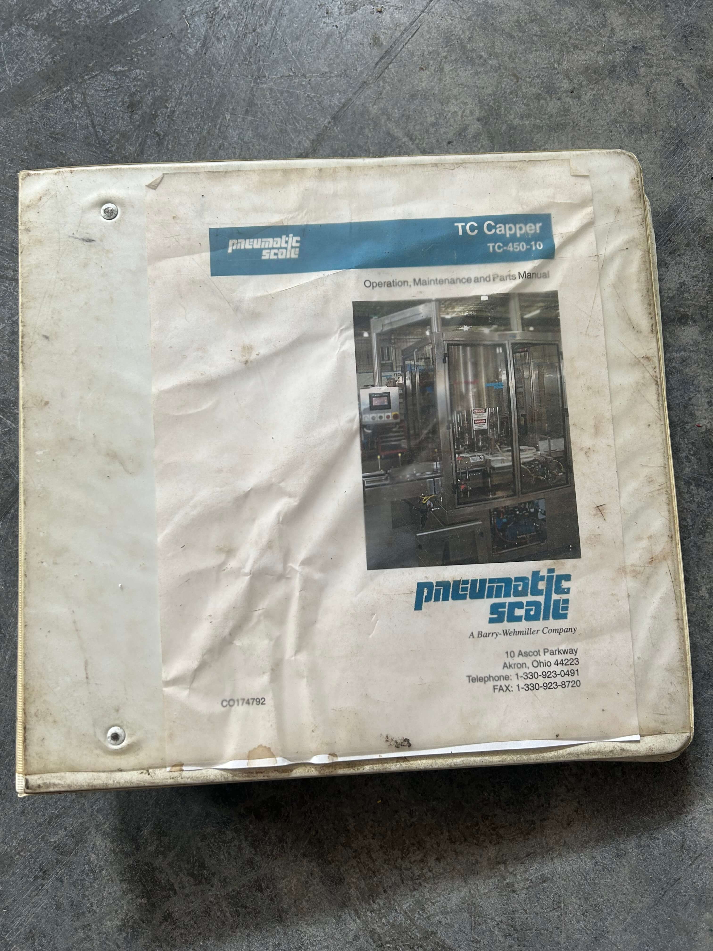 Barry Wehmiller Pneumatic Scale Capper image 7
