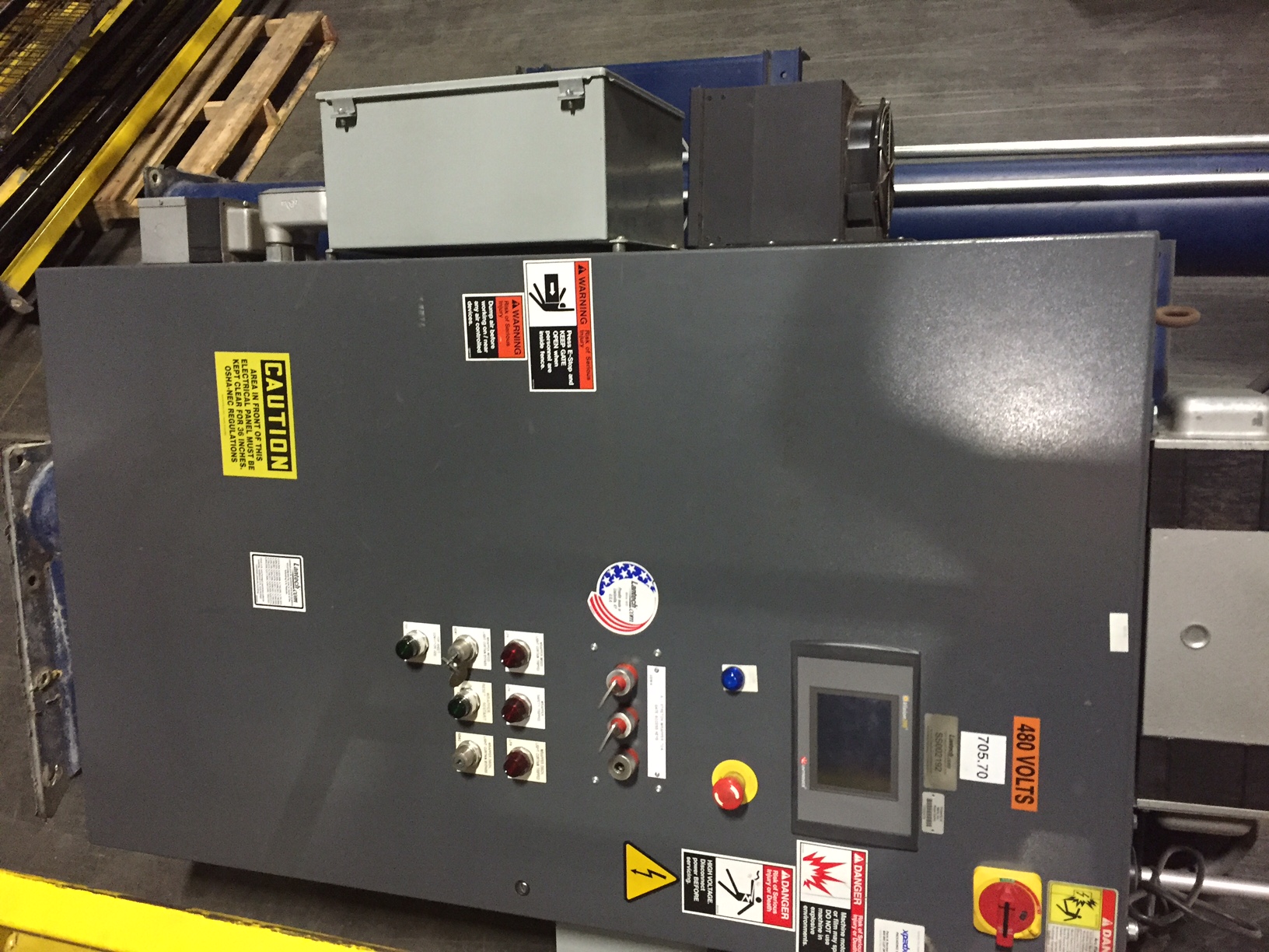 Lantech 2500 Automatic Rotary Pallet Wrapper image 2