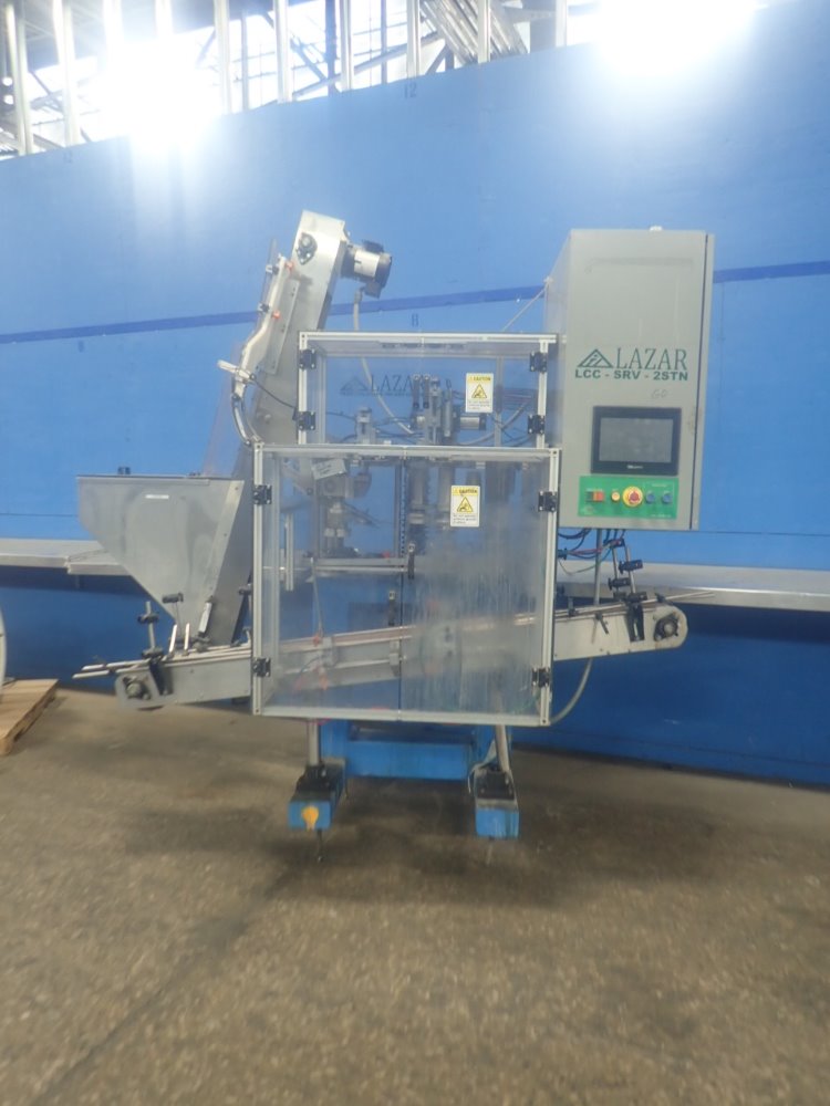 LAZAR 2-HEAD SERVO CAPPER