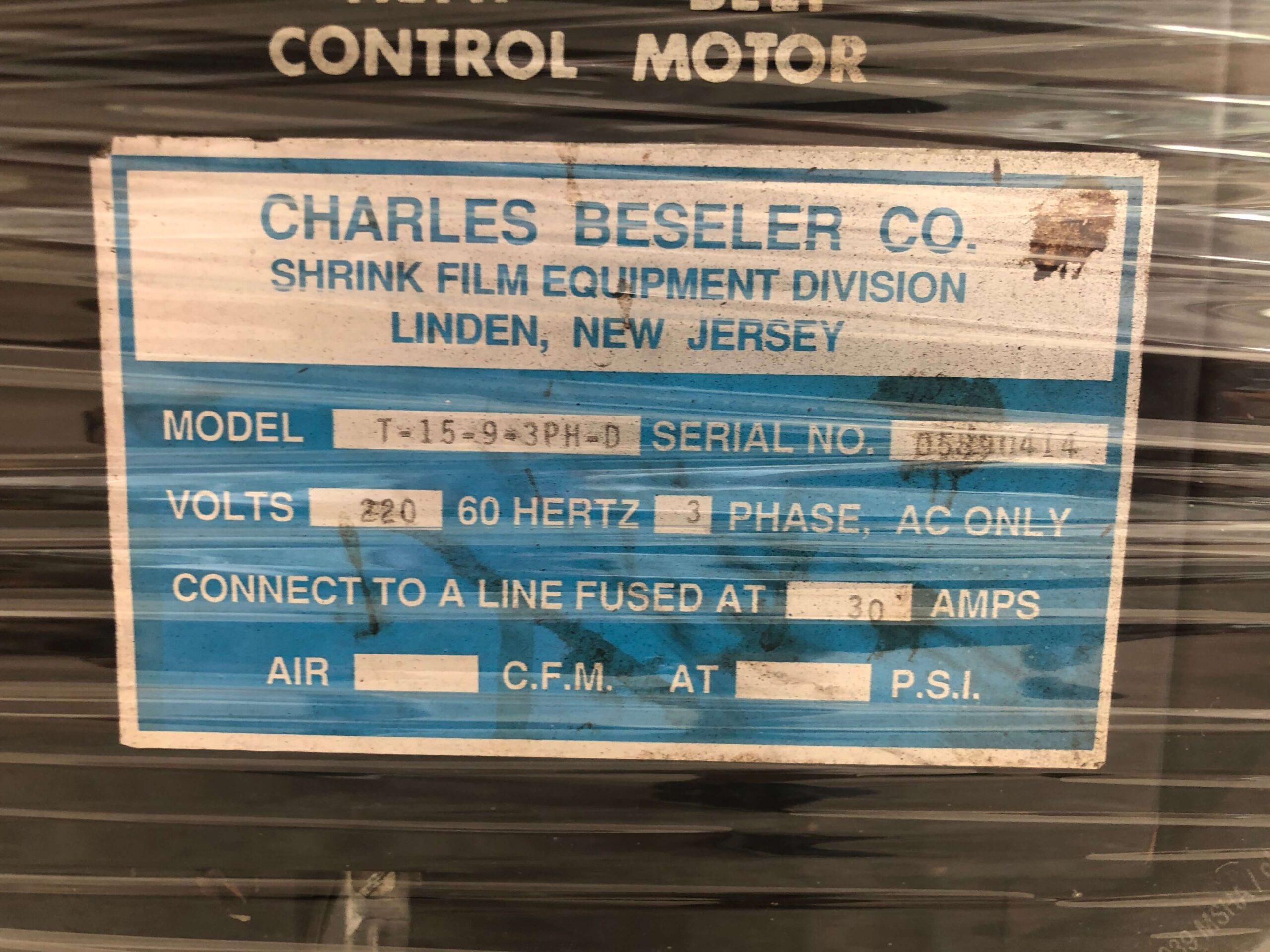 Beseler Shrink Tunnel image 5