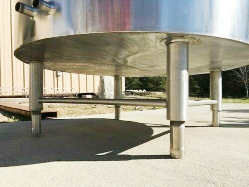 Stainless Steel Jacketed Tank with Agitation image 2