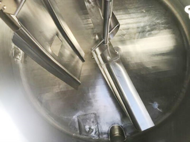 Stainless Steel Jacketed Tank with Agitation image 3