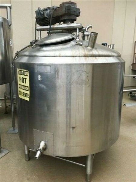 Stainless Steel Jacketed Tank with Agitation image 8