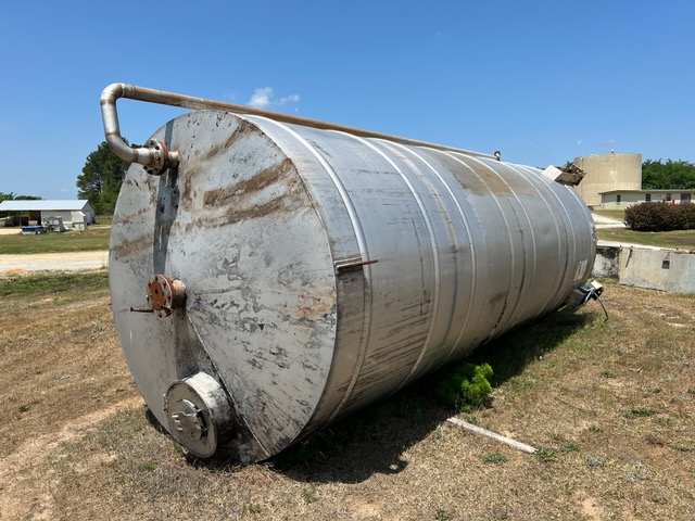 7500 Gallon SS Storage Tank