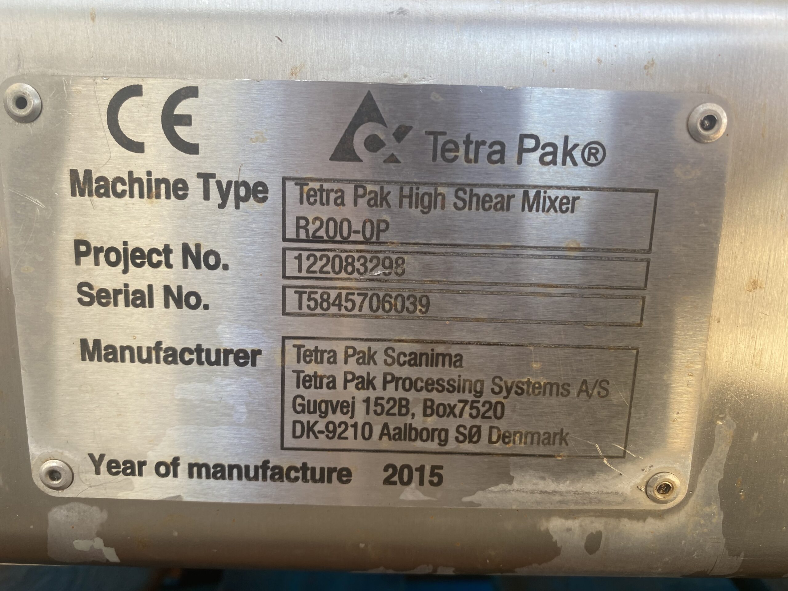 Tetra Pak High Shear Mixer image 4