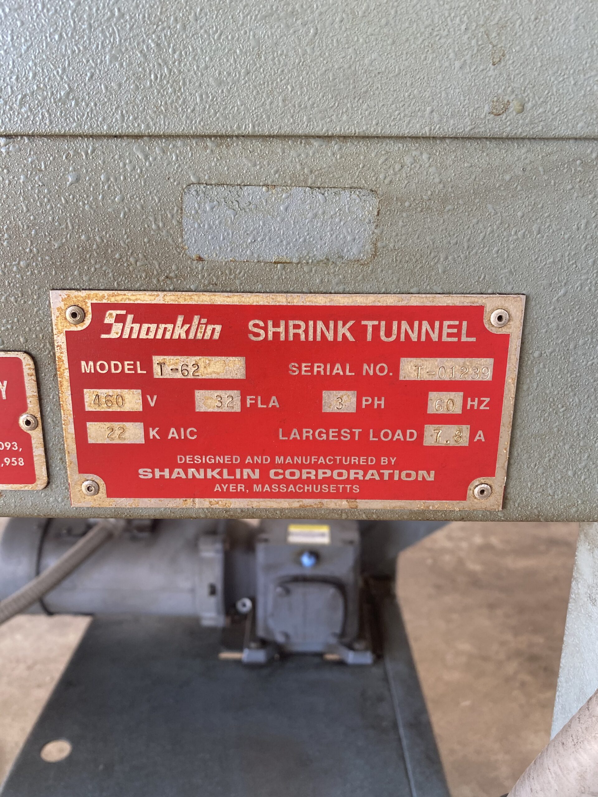 Shanklin T-62 Shrink Tunnel image 3