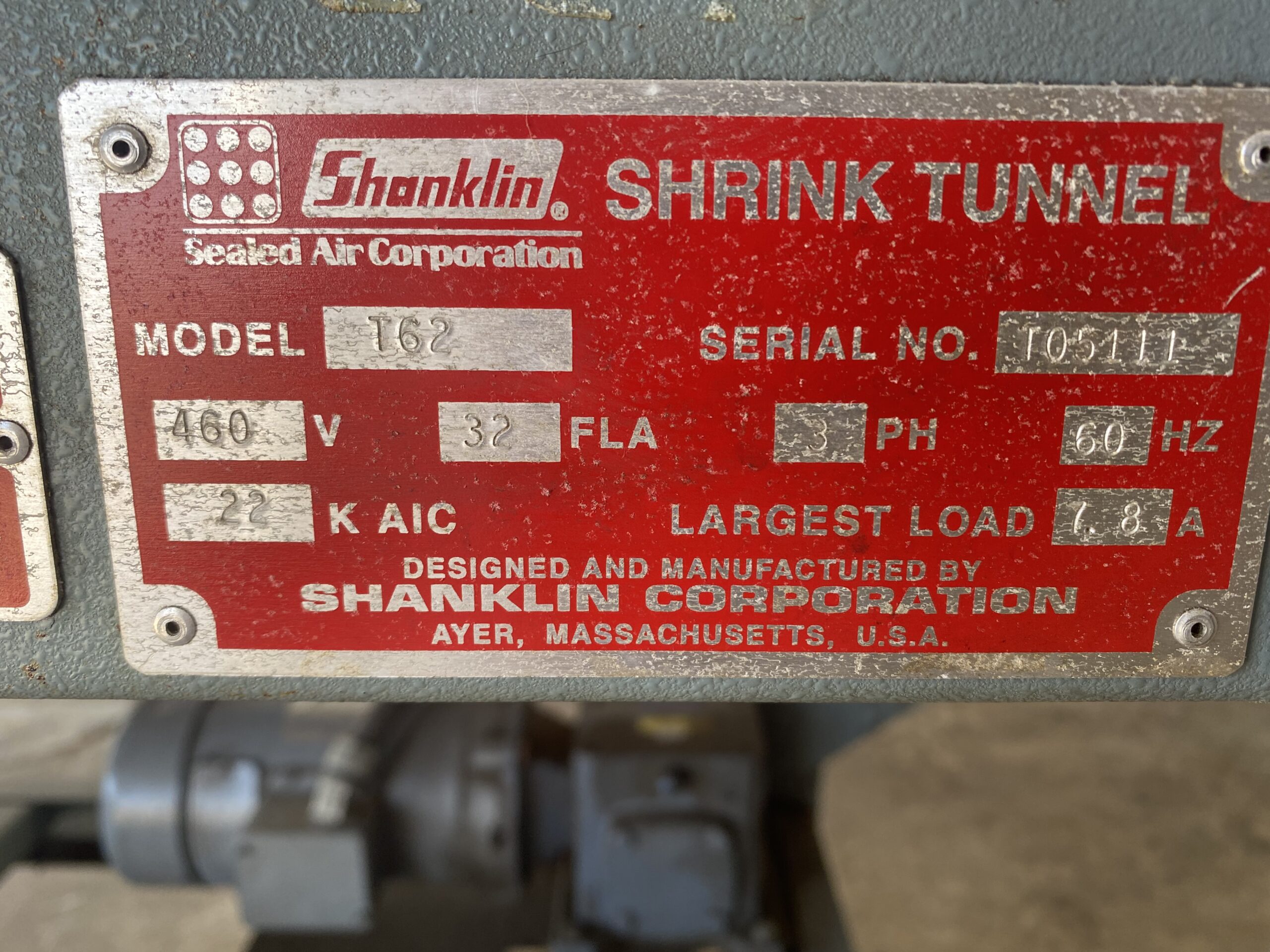 Shanklin T62 Shrink Tunnel image 3