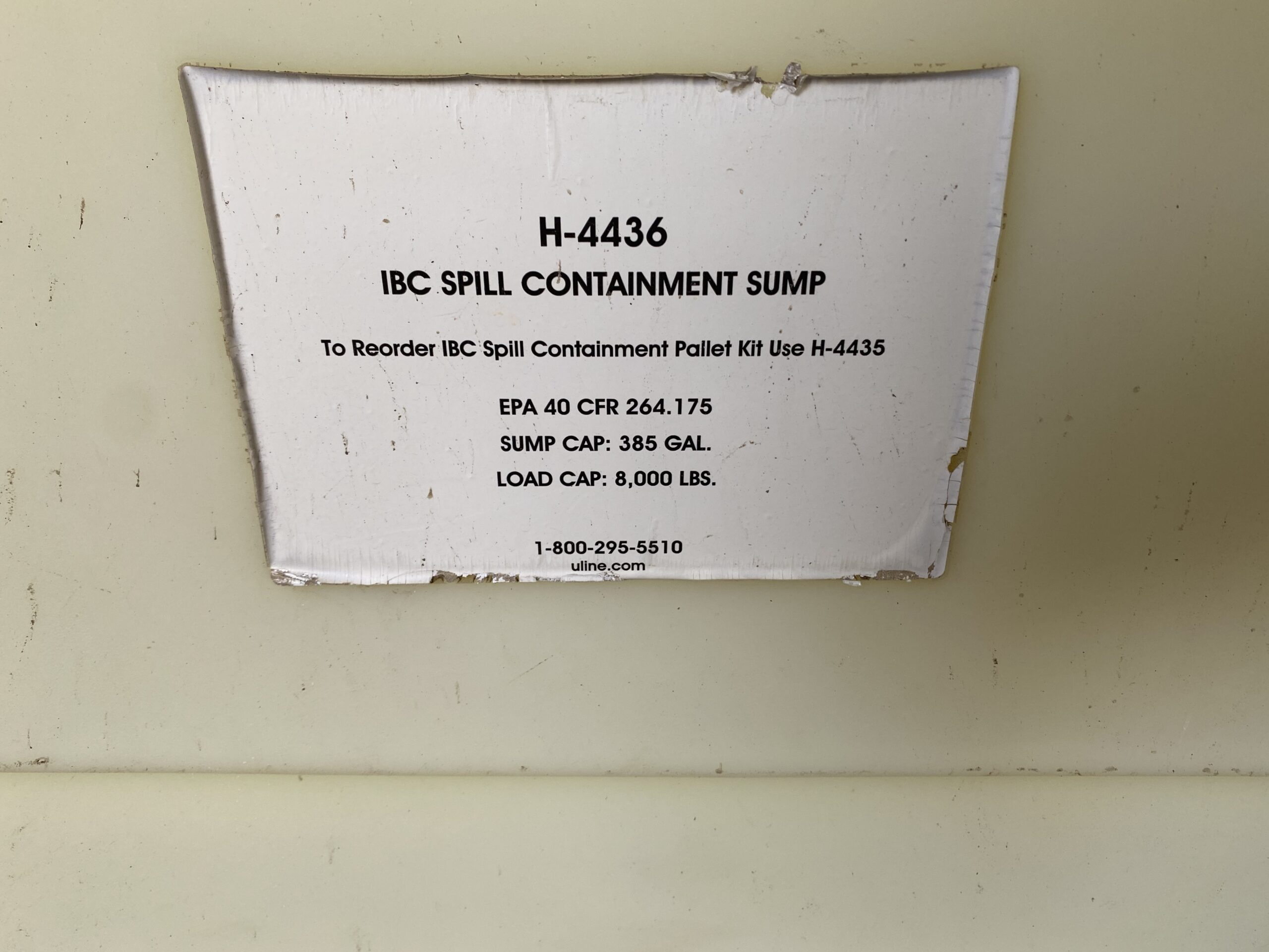 IBC Spill Containment Sump image 3