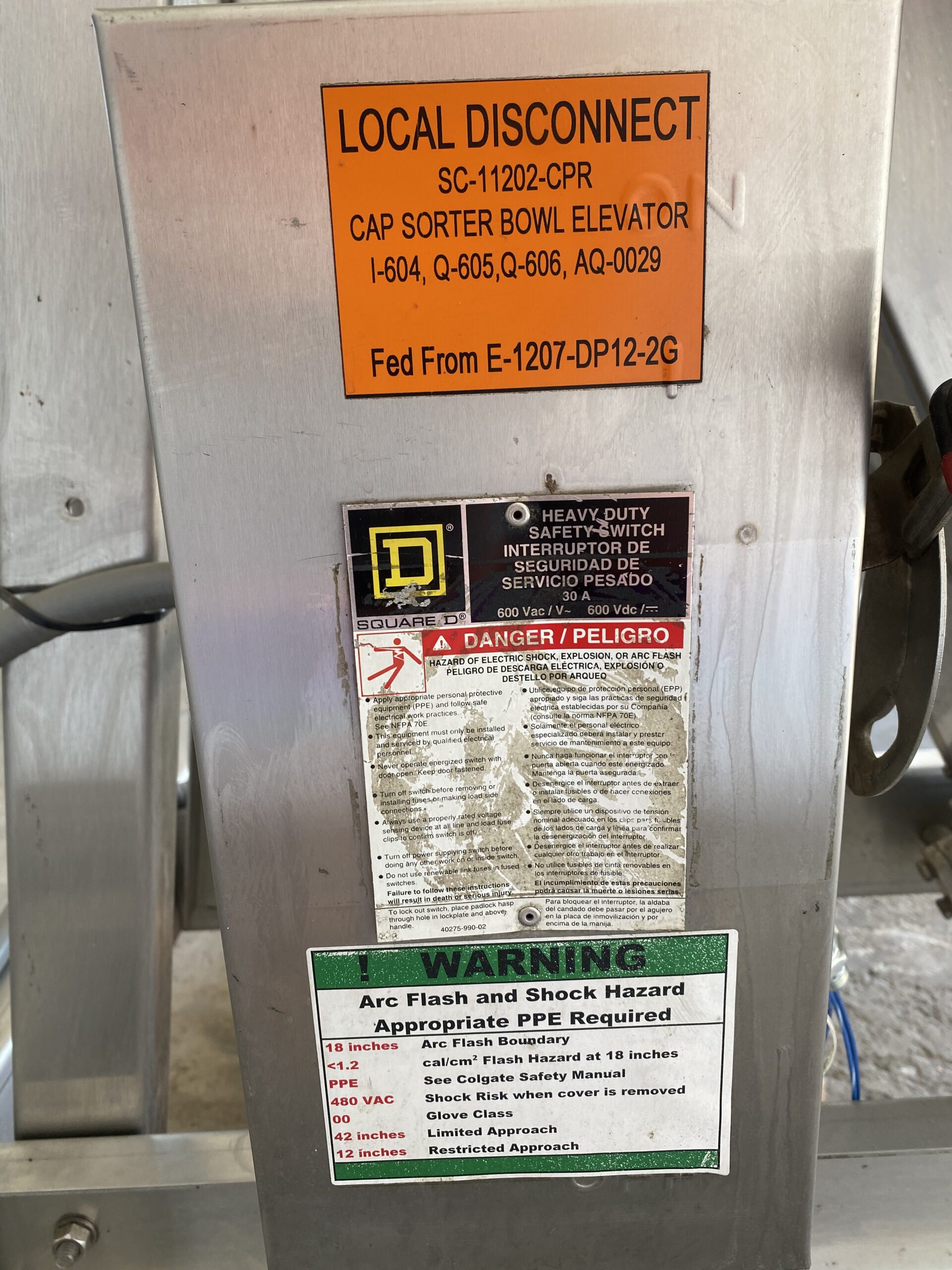 Cap Sorter Elevator image 7