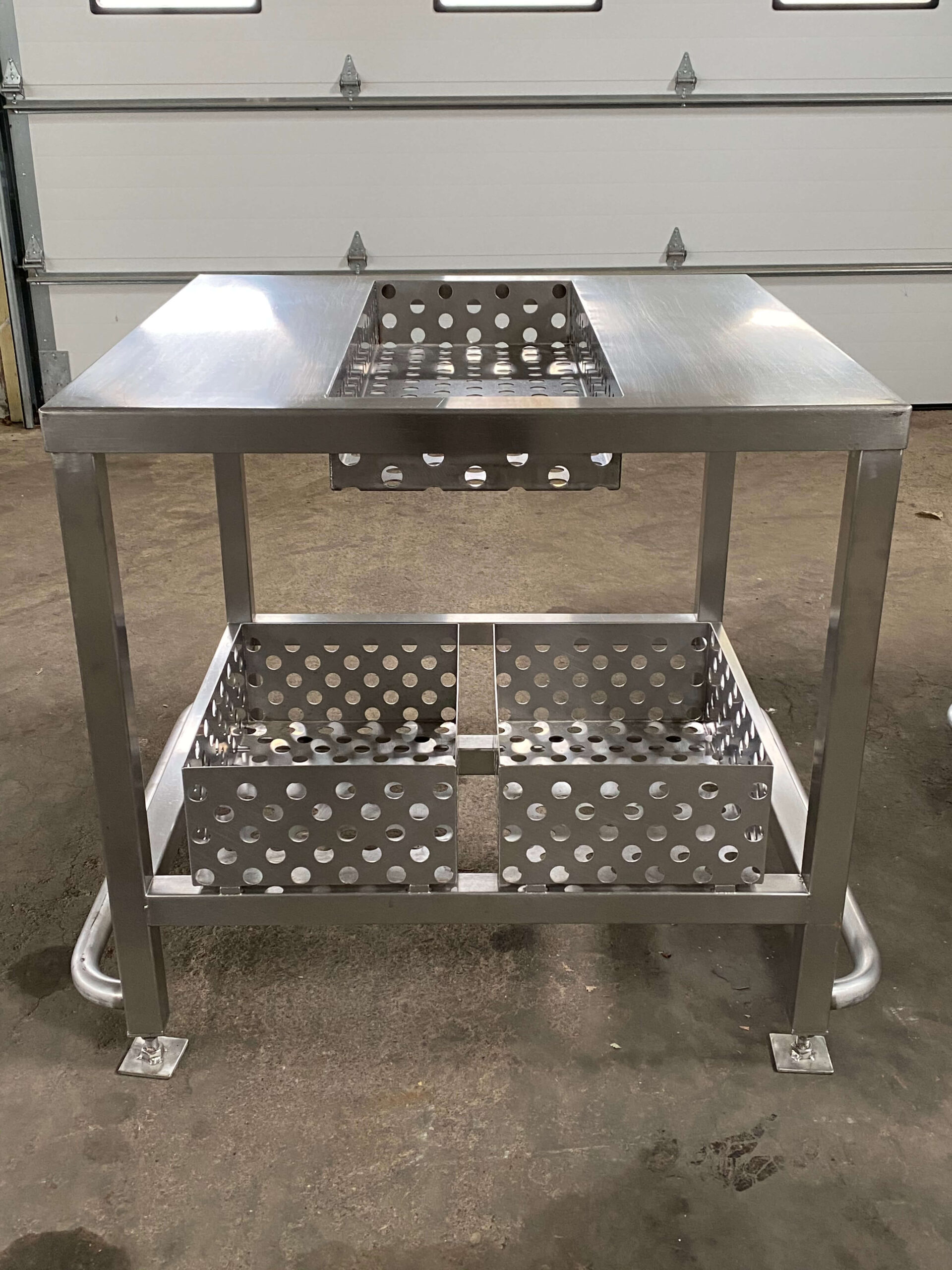 Stainless Steel Rework Tables